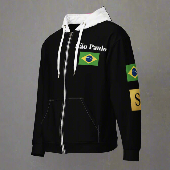 SÃO PAULO CITY PRIDE BLACK UNISEX HOODIE