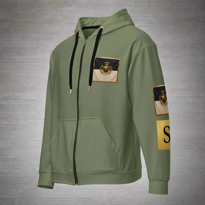 STORE 7994 "Divitiae" Manifestation Hoodie – Muted Green