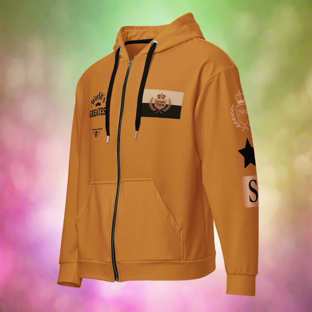 ALL STARS Hoodie – Buttercup Gold & Rose Celestial Edition Unisex zip hoodie