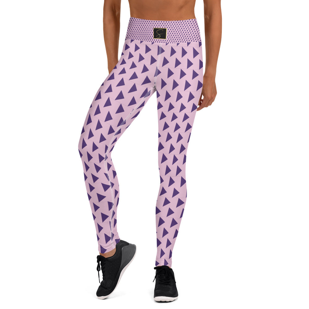 Pink Yoga Leggings by STORE 7994