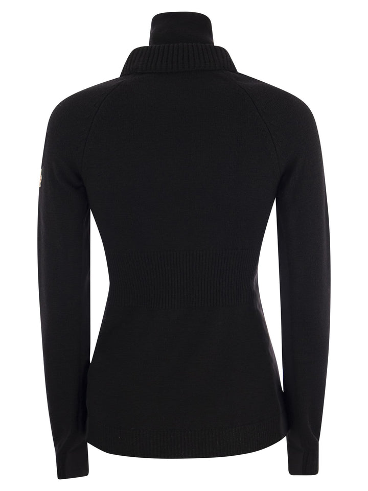 Moncler Grenoble Women Wool Turtleneck Jumper