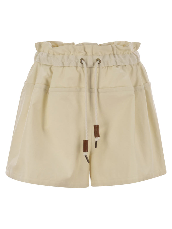 Moncler Women Cotton-Blend Shorts