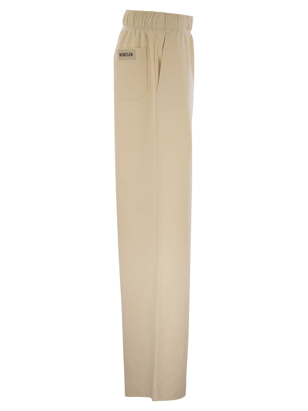 Moncler Women Wide-Leg Cotton Sport Pants