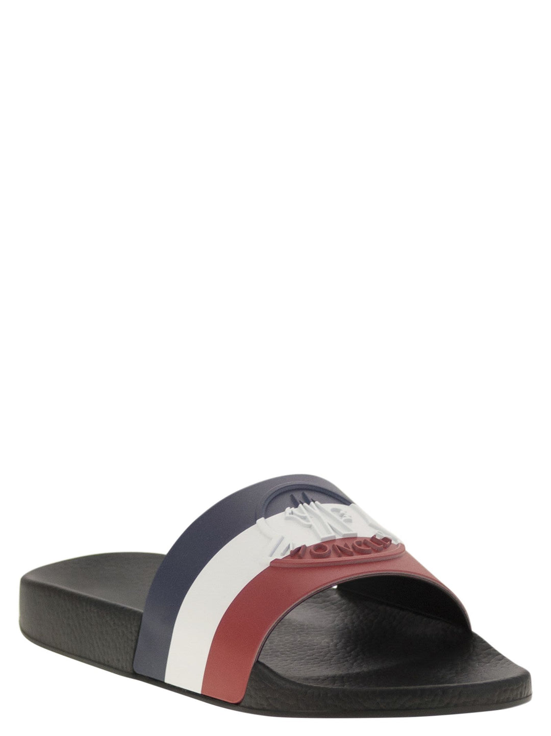 Moncler Men Basile - Rubber Slides With Logo