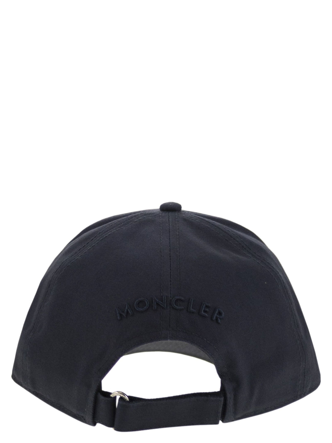 Moncler Men Cotton Gabardine Baseball Cap