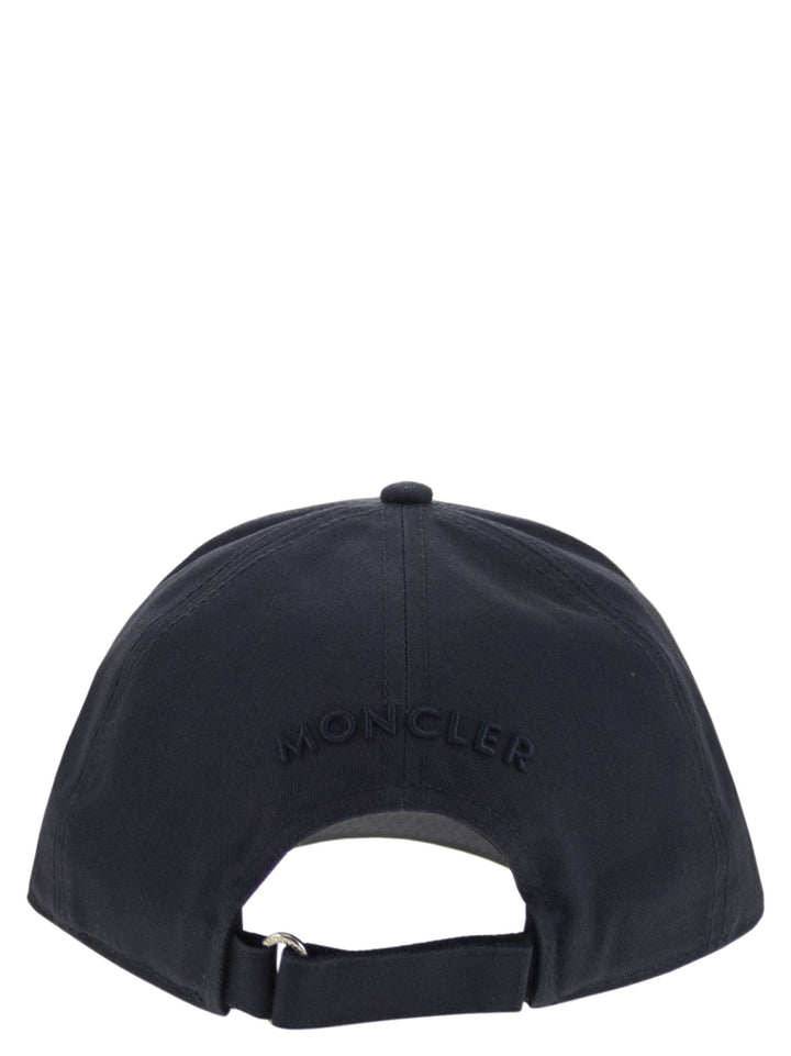 Moncler Men Cotton Gabardine Baseball Cap