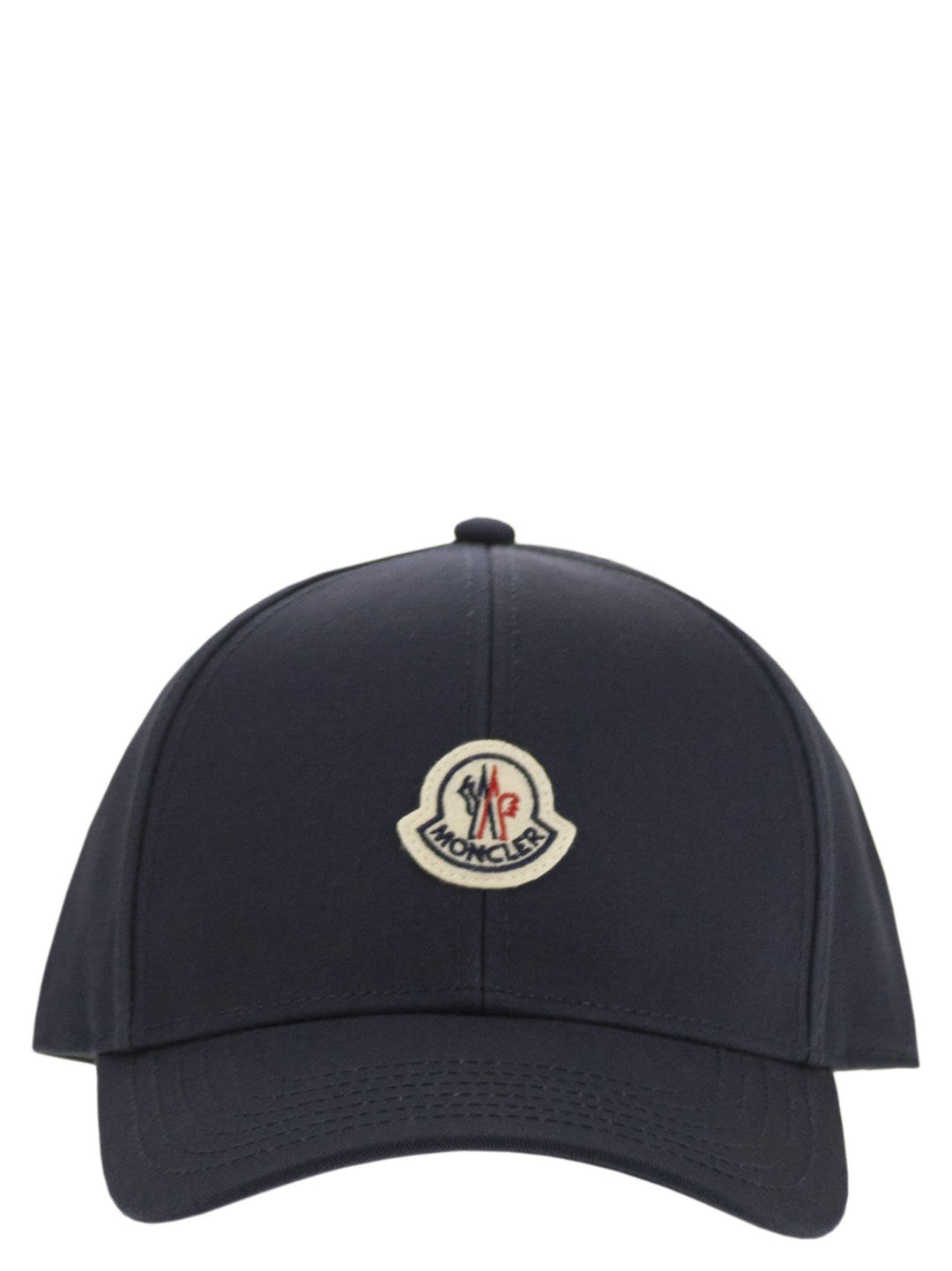 Moncler Men Cotton Gabardine Baseball Cap