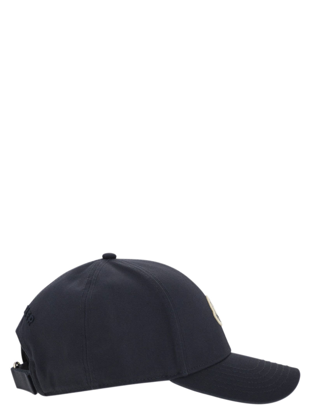 Moncler Men Cotton Gabardine Baseball Cap