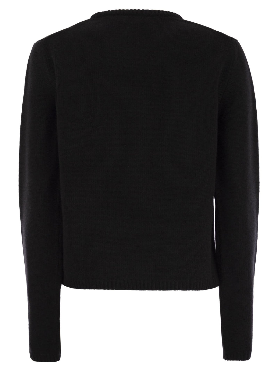 Moncler Women Logo Wool And Cashmere Jumper