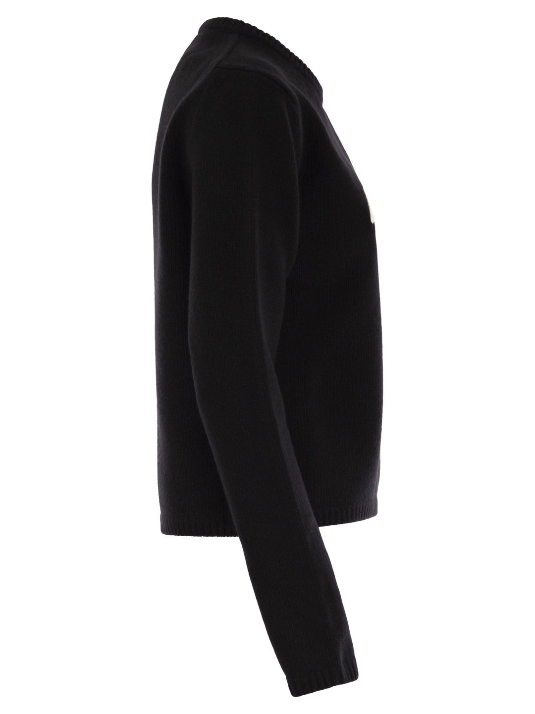 Moncler Women Logo Wool And Cashmere Jumper