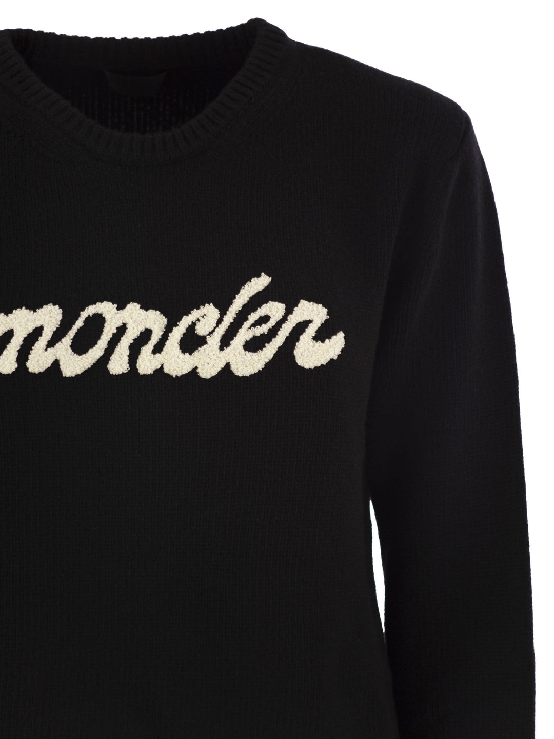 Moncler Women Logo Wool And Cashmere Jumper