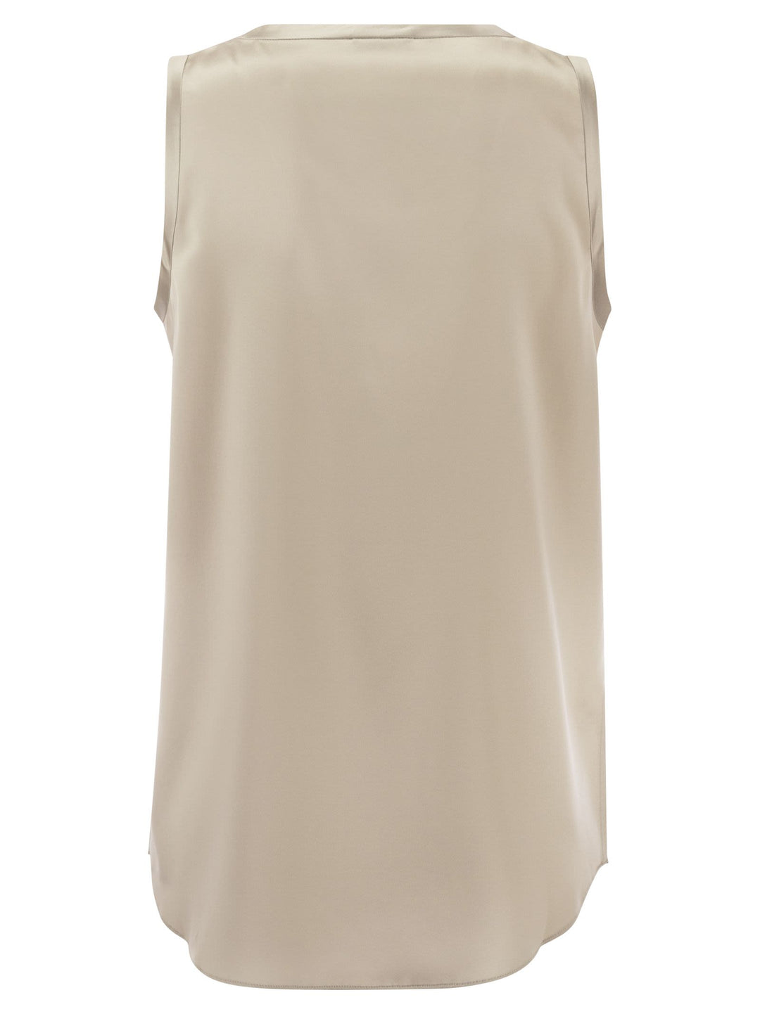 Brunello Cucinelli Women Stretch Silk Satin Top
