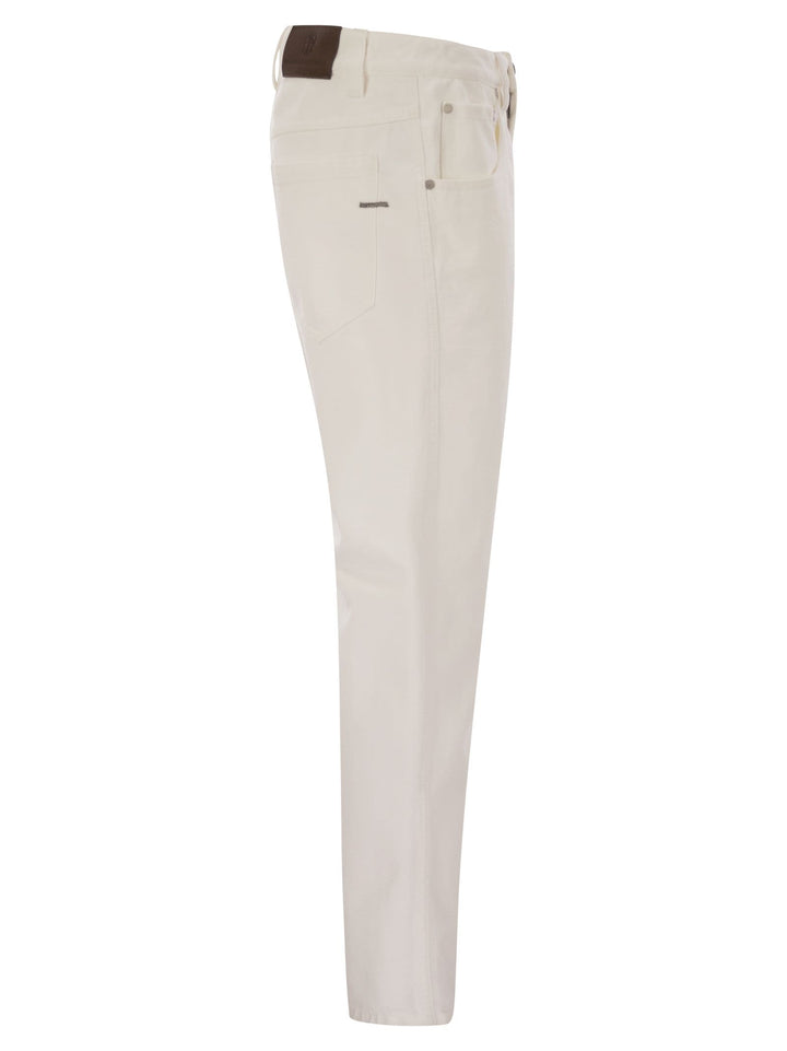 Brunello Cucinelli Women Cotton 5-Pocket Trousers