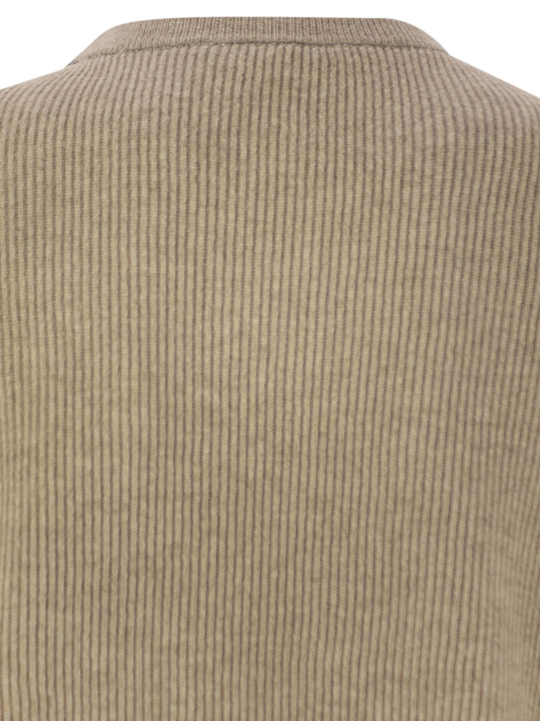 Brunello Cucinelli Women English Rib Cashmere Sweater With Monile