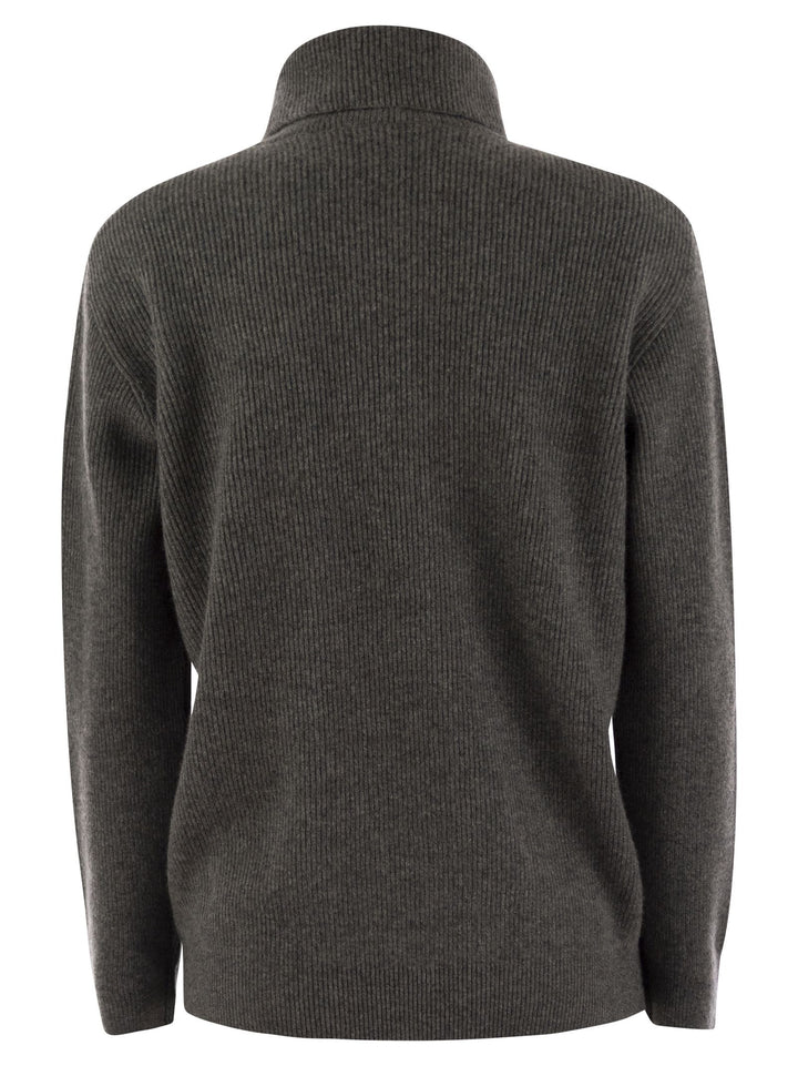 Brunello Cucinelli Women Cashmere Turtleneck Sweater