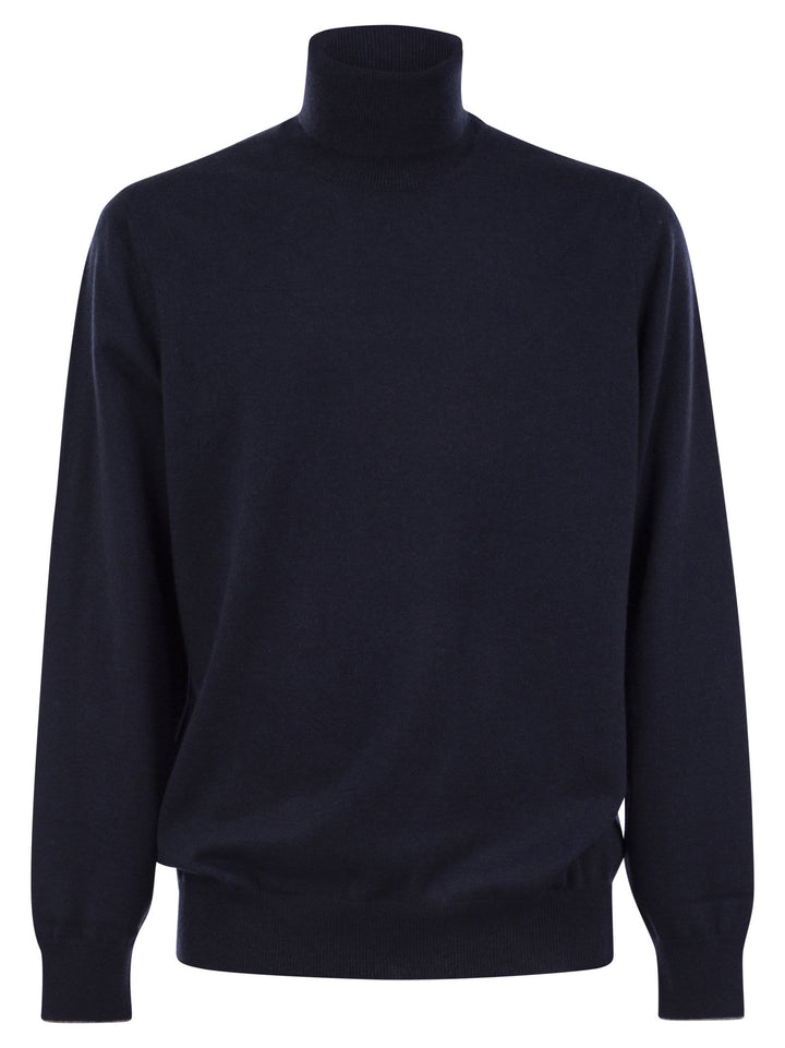 Brunello Cucinelli Men Cashmere Turtleneck Sweater