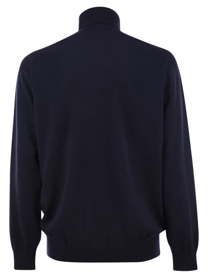 Brunello Cucinelli Men Cashmere Turtleneck Sweater