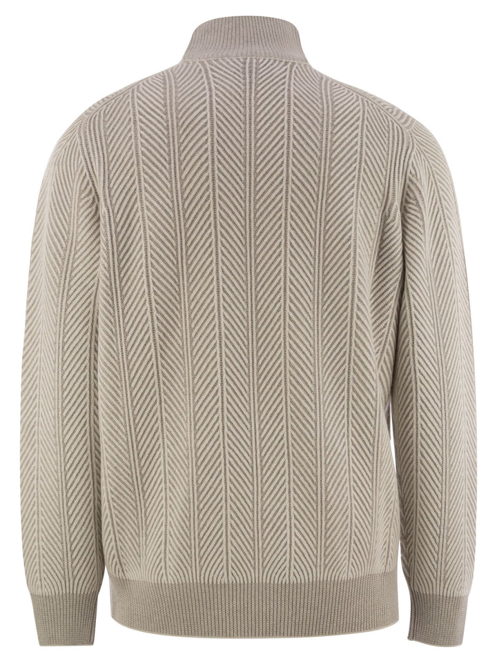 Brunello Cucinelli Men Cashmere Turtleneck Sweater