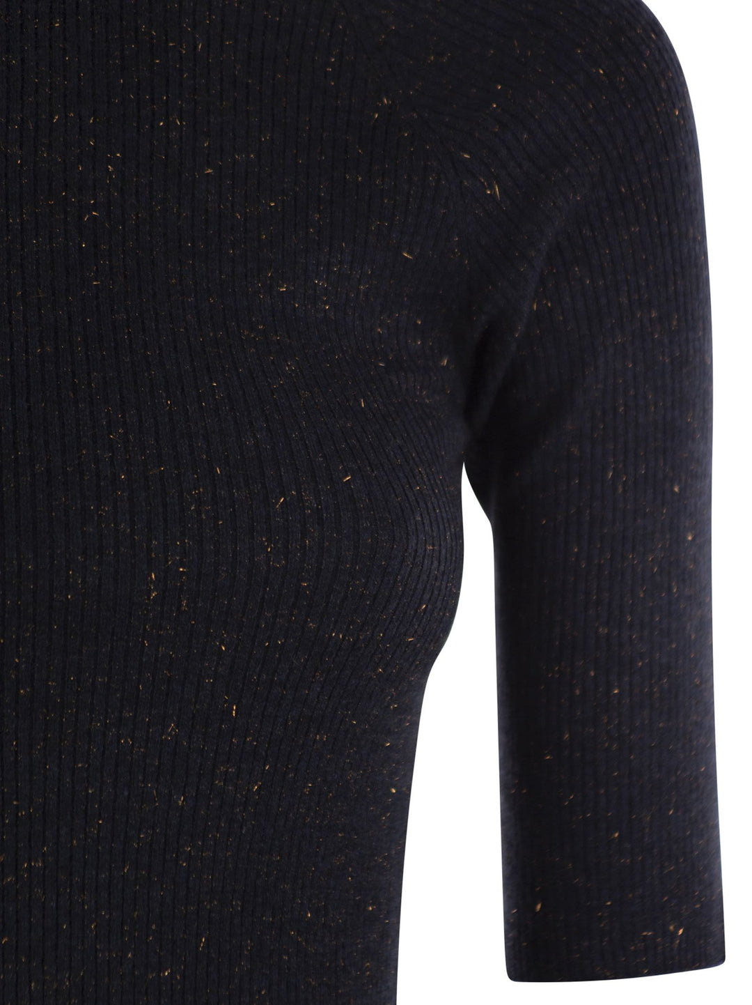 Brunello Cucinelli Women Sparkling Ribbed Cashmere Sweater