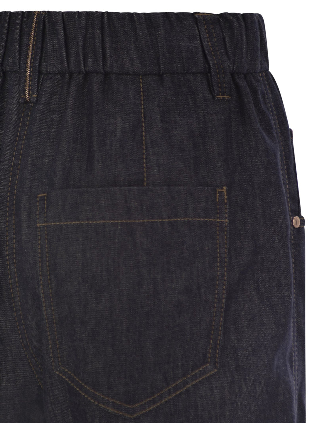 Brunello Cucinelli Women Lightweight Denim Five-Pocket Trousers