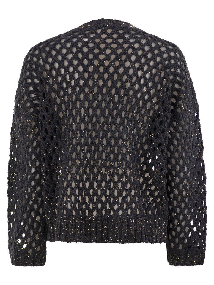 Brunello Cucinelli Women Dazzling Net Silk And Linen Jersey