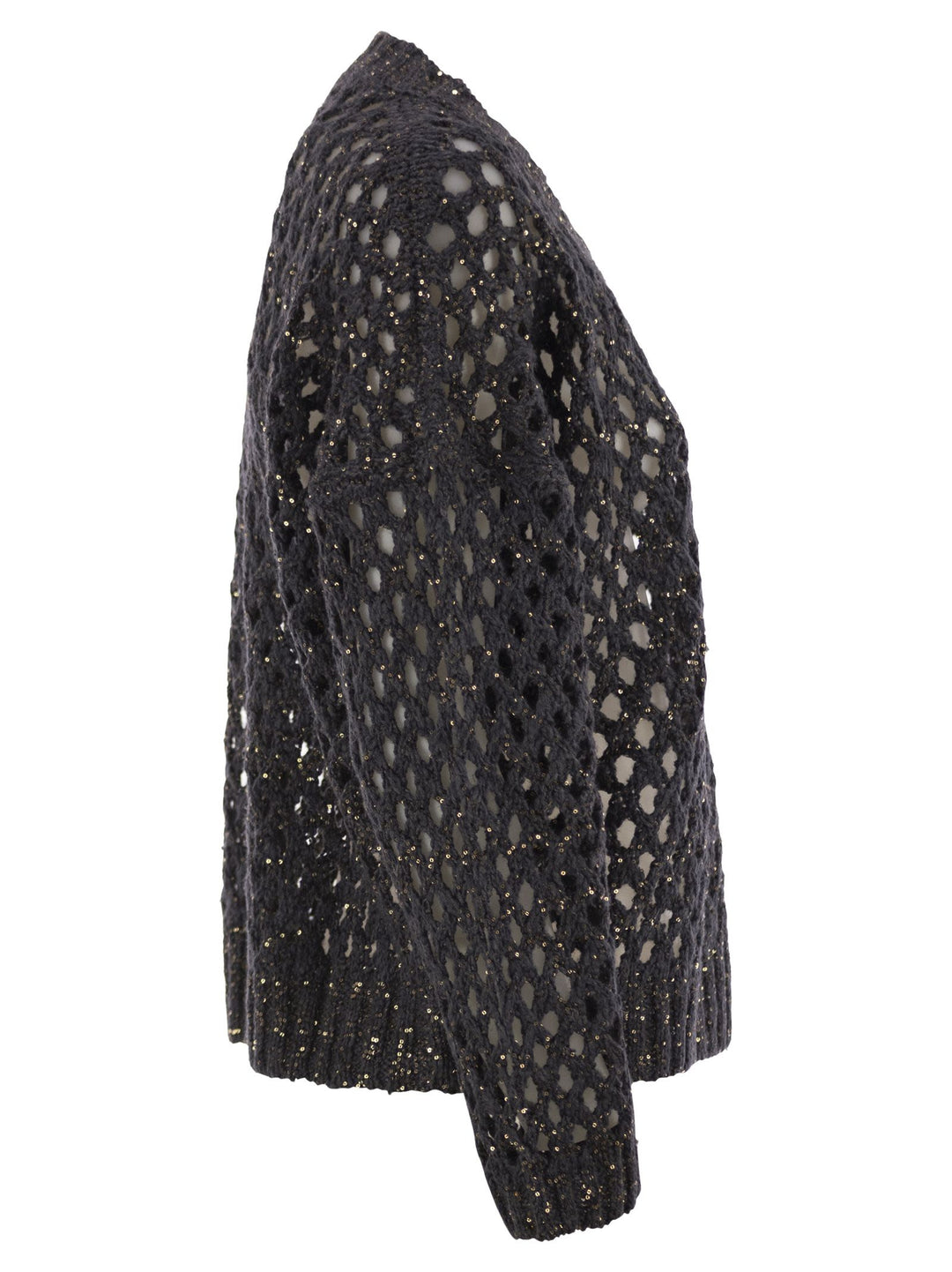Brunello Cucinelli Women Dazzling Net Silk And Linen Jersey