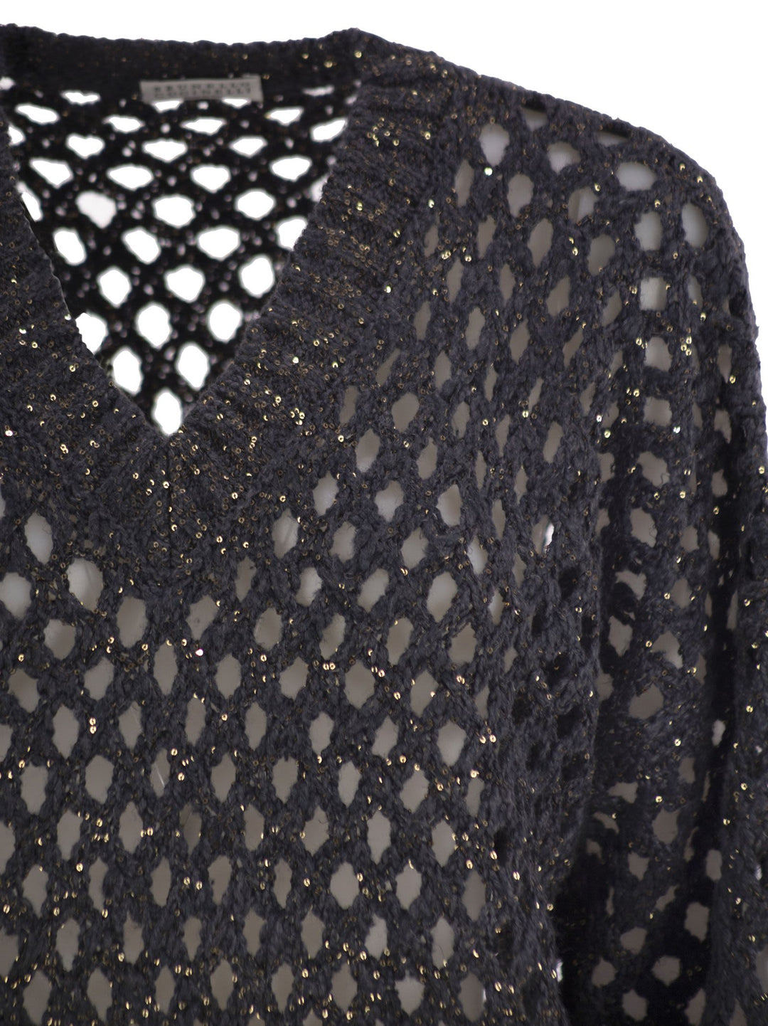 Brunello Cucinelli Women Dazzling Net Silk And Linen Jersey