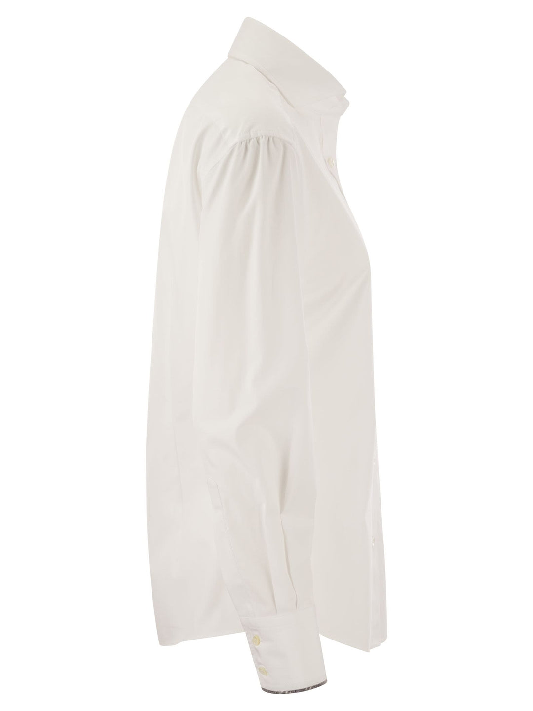Brunello Cucinelli Women Cotton Poplin Shirt