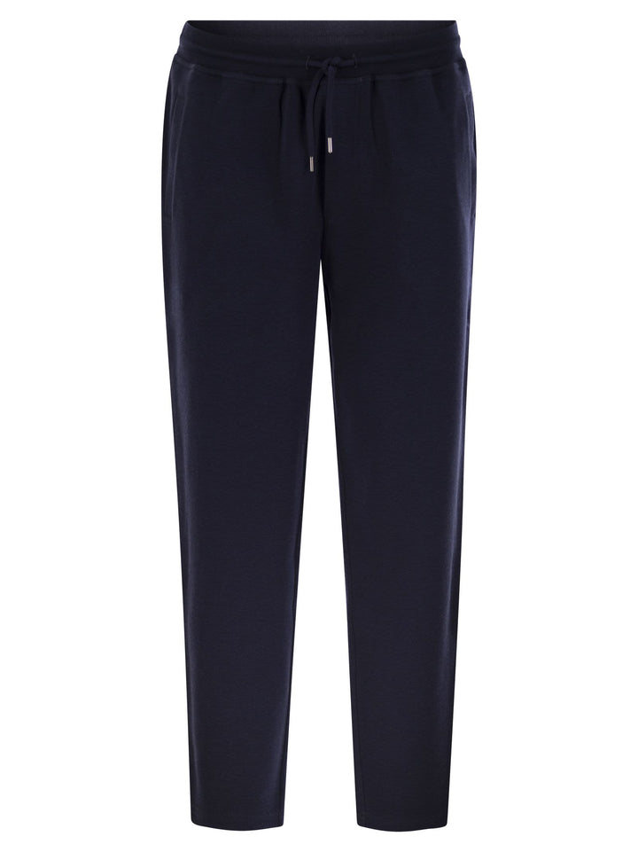 Brunello Cucinelli Men Sporty Trousers In Cashmere Blend