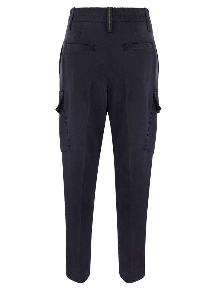 Brunello Cucinelli Women Sartorial Cargo Trousers