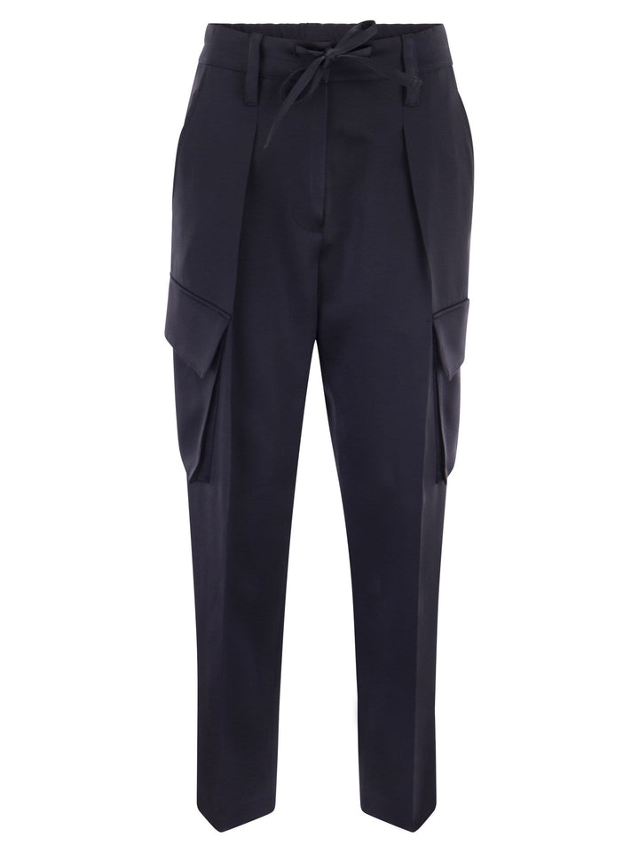 Brunello Cucinelli Women Sartorial Cargo Trousers