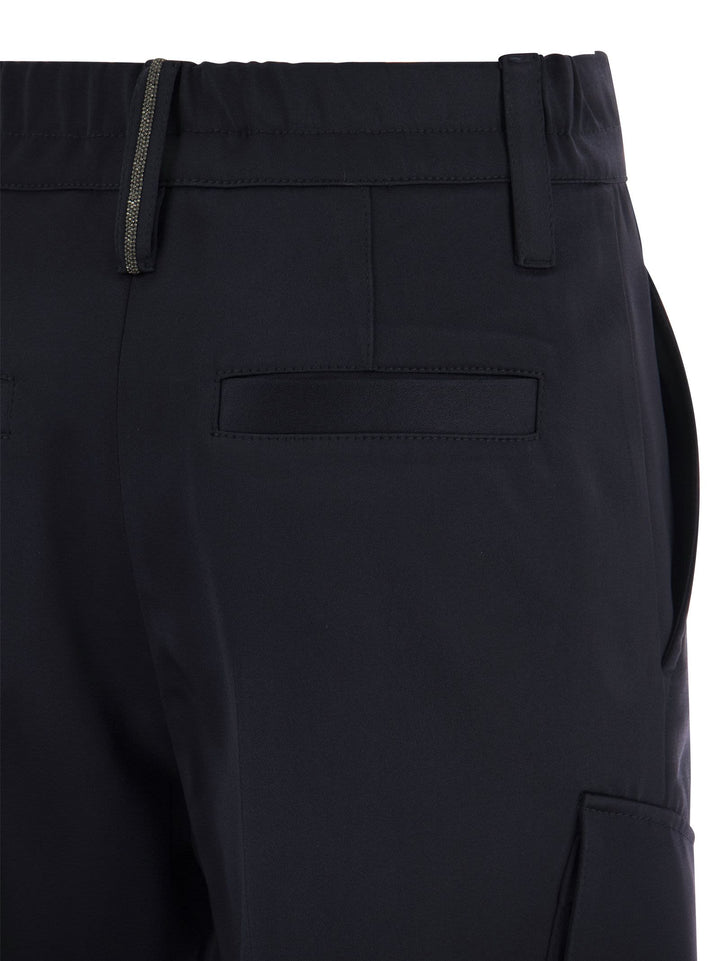 Brunello Cucinelli Women Sartorial Cargo Trousers