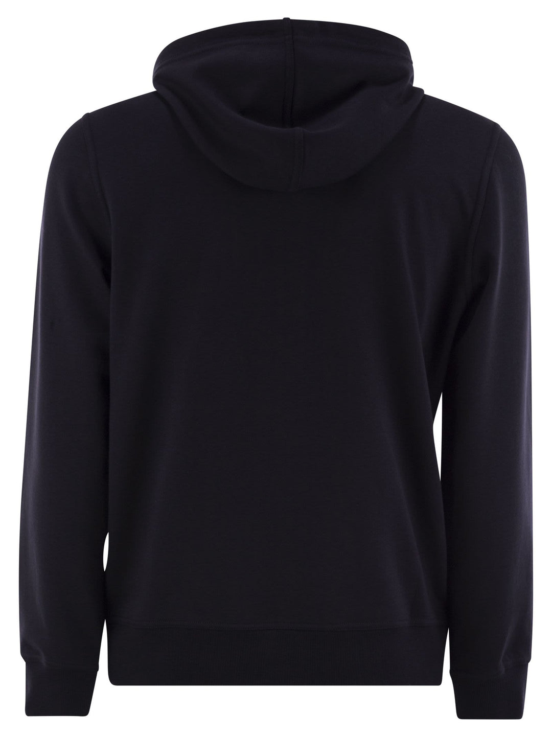 Brunello Cucinelli Men Cotton Fleece Topwear With Zip And Hood