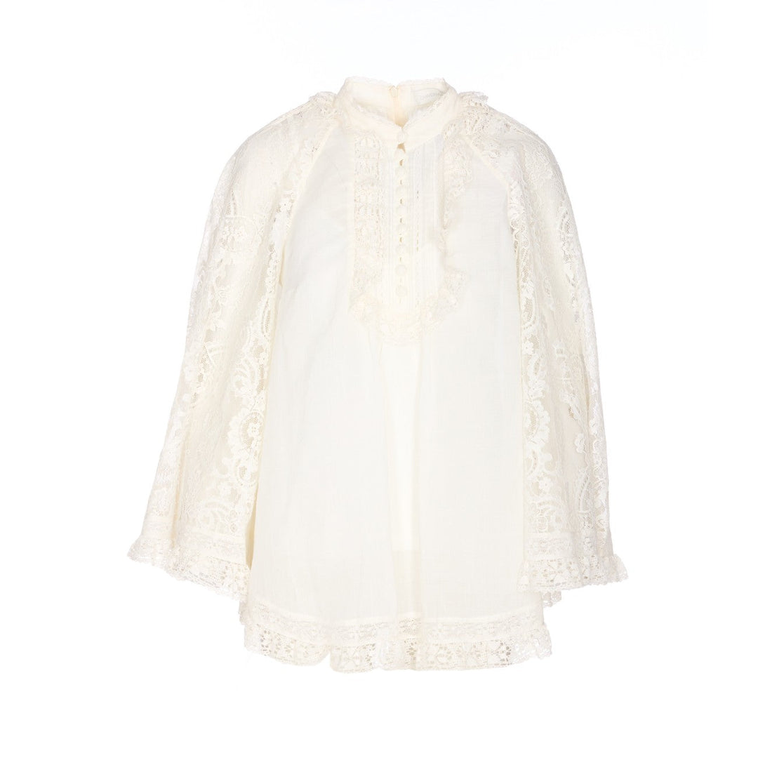 Zimmermann Women Ascension Lace Shirt