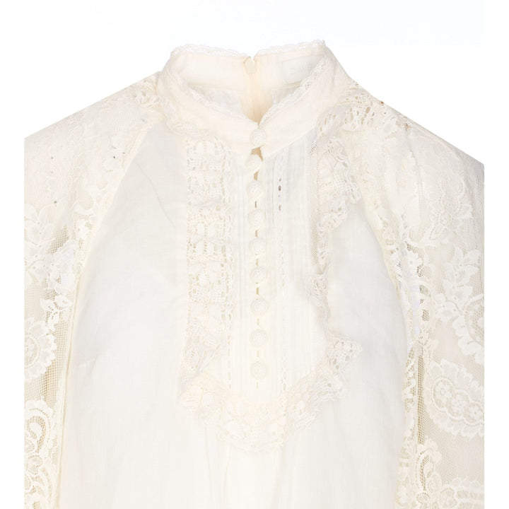 Zimmermann Women Ascension Lace Shirt