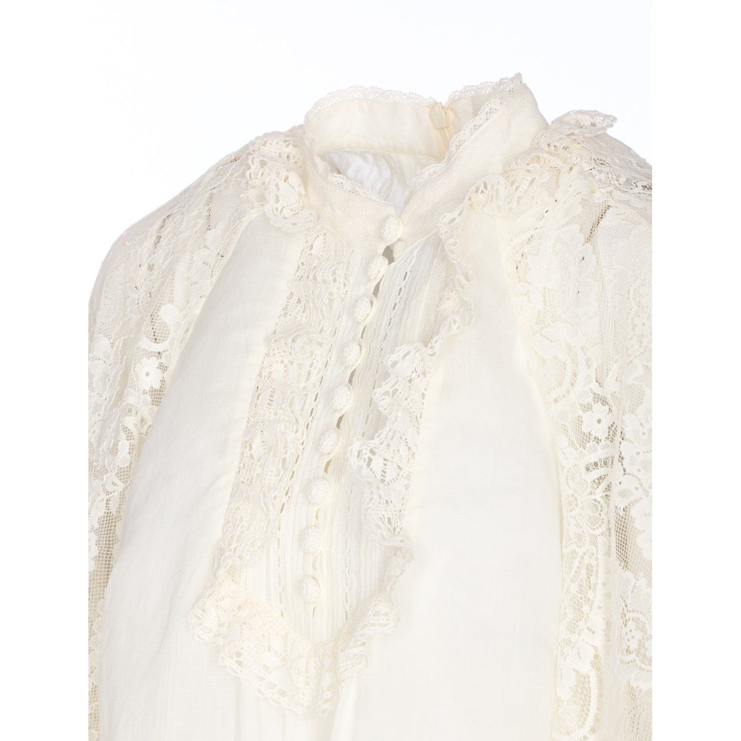 Zimmermann Women Ascension Lace Shirt