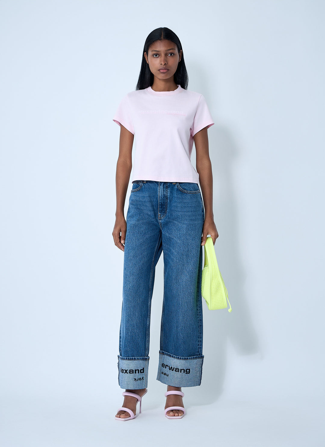 Alexander Wang Women Logo Motif T-Shirt