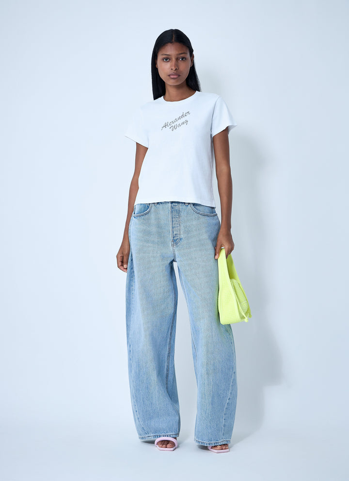 Alexander Wang Women Logo Motif T-Shirt