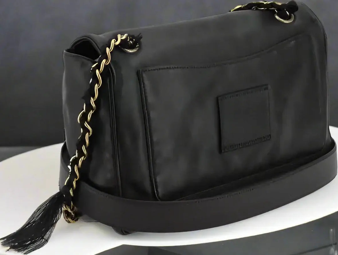 BALENCIAGA black Modu Flap Shoulder Bag