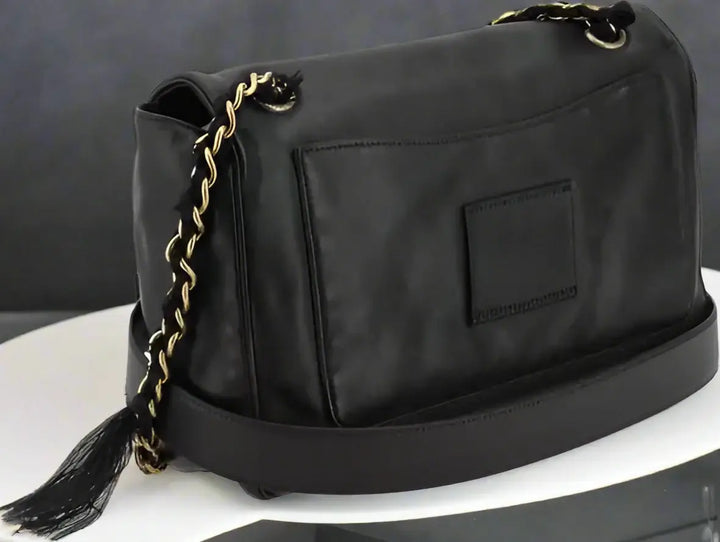 BALENCIAGA black Modu Flap Shoulder Bag