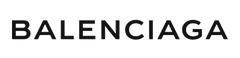Balenciaga logo on a green background