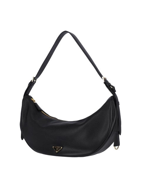 Prada Women Demi-Lune' Large Shoulder Bag