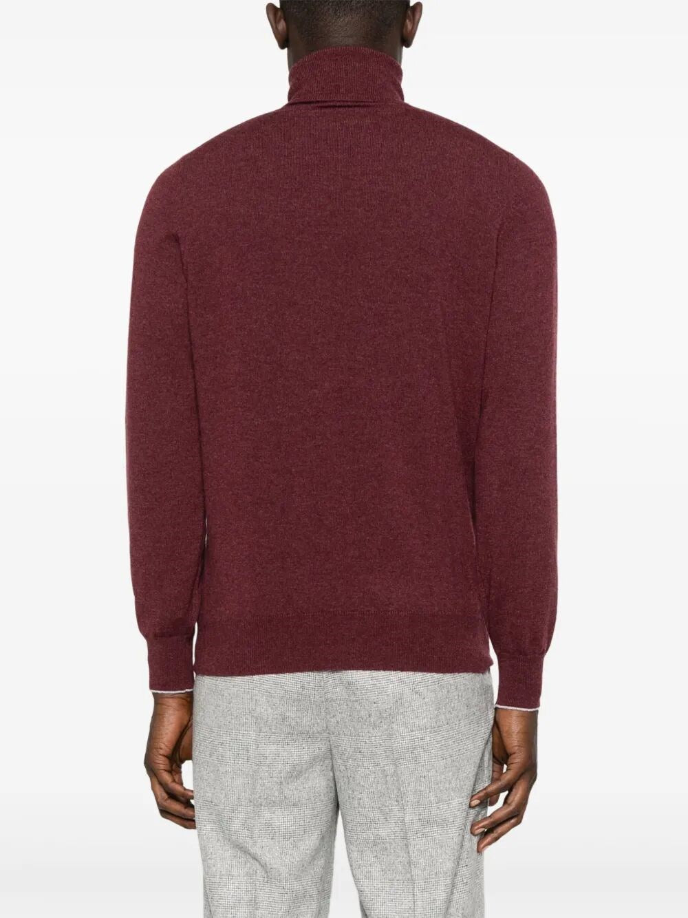 Brunello Cucinelli Men Cashmere Turtle-Neck Sweater