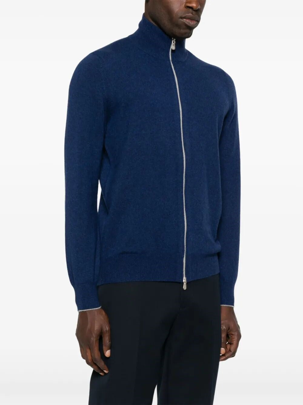 Brunello Cucinelli Men Zip-Front Cardigan