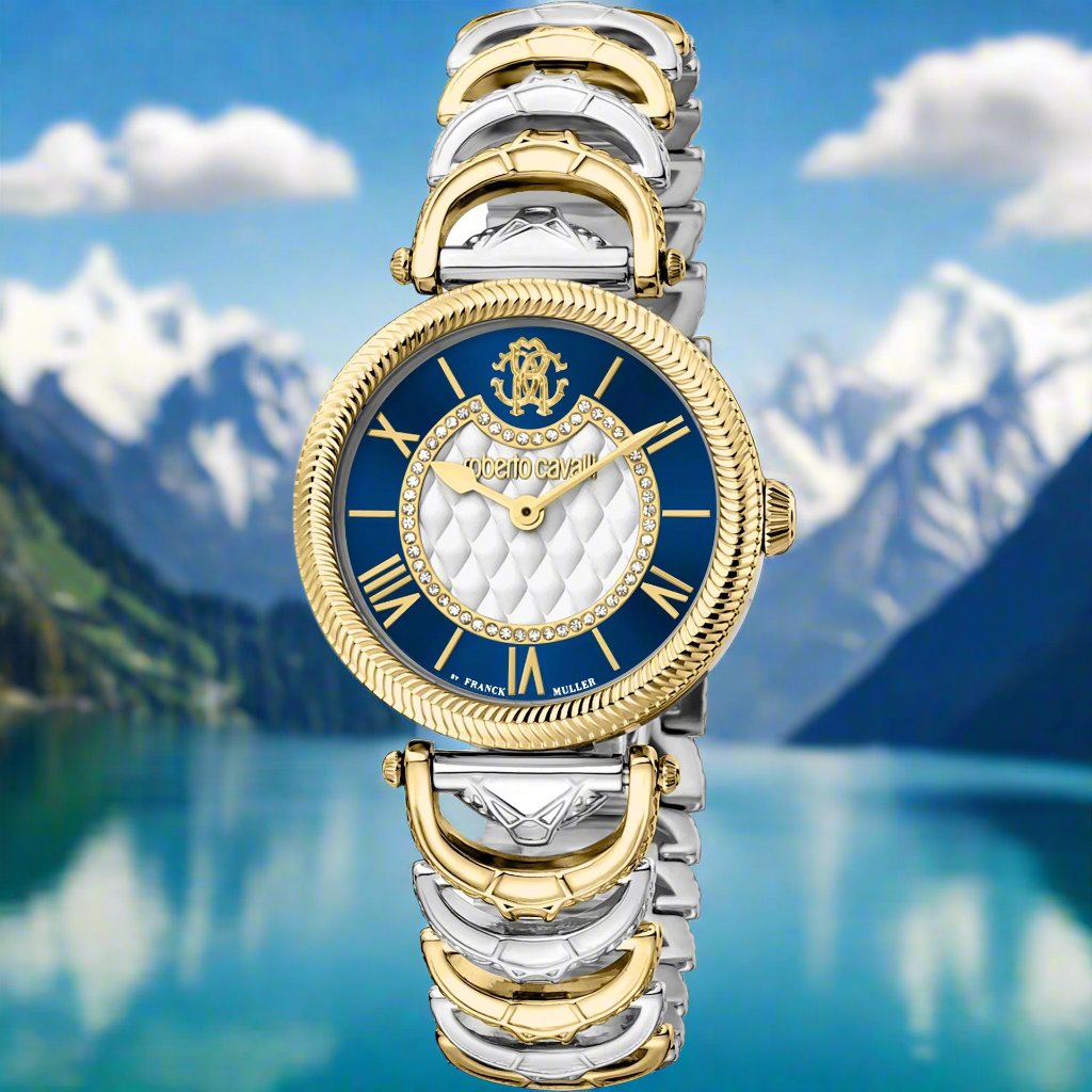 Roberto Cavalli By Franck Muller women's two tone Watches