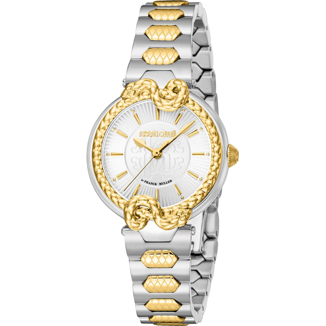 Roberto Cavalli By Franck Muller women's two tone serpent Watches