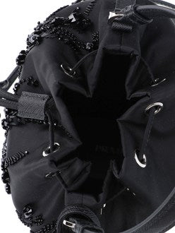 Prada Women Rhinestone Mini Bag