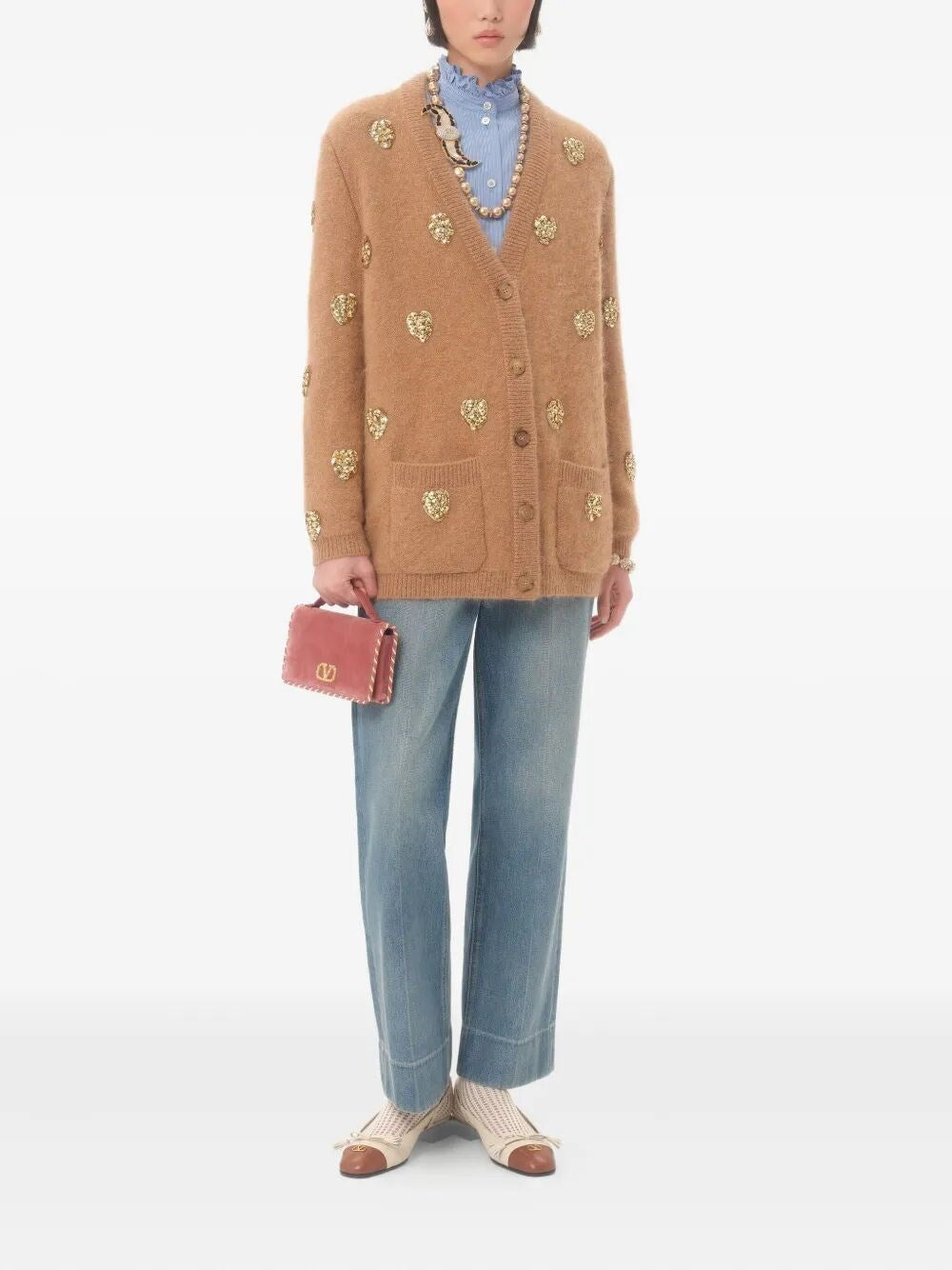 Valentino Garavani Women Striped Shirt