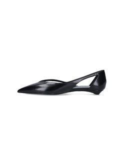 Prada Women Cut-Out Ballet Flats