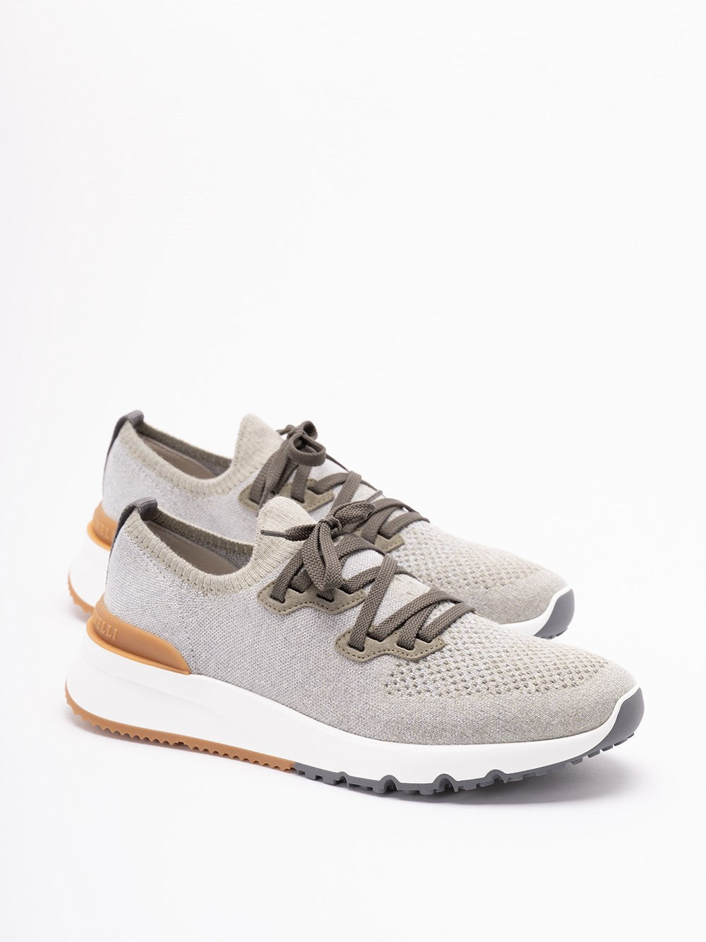 Brunello Cucinelli Men Knit Sneakers